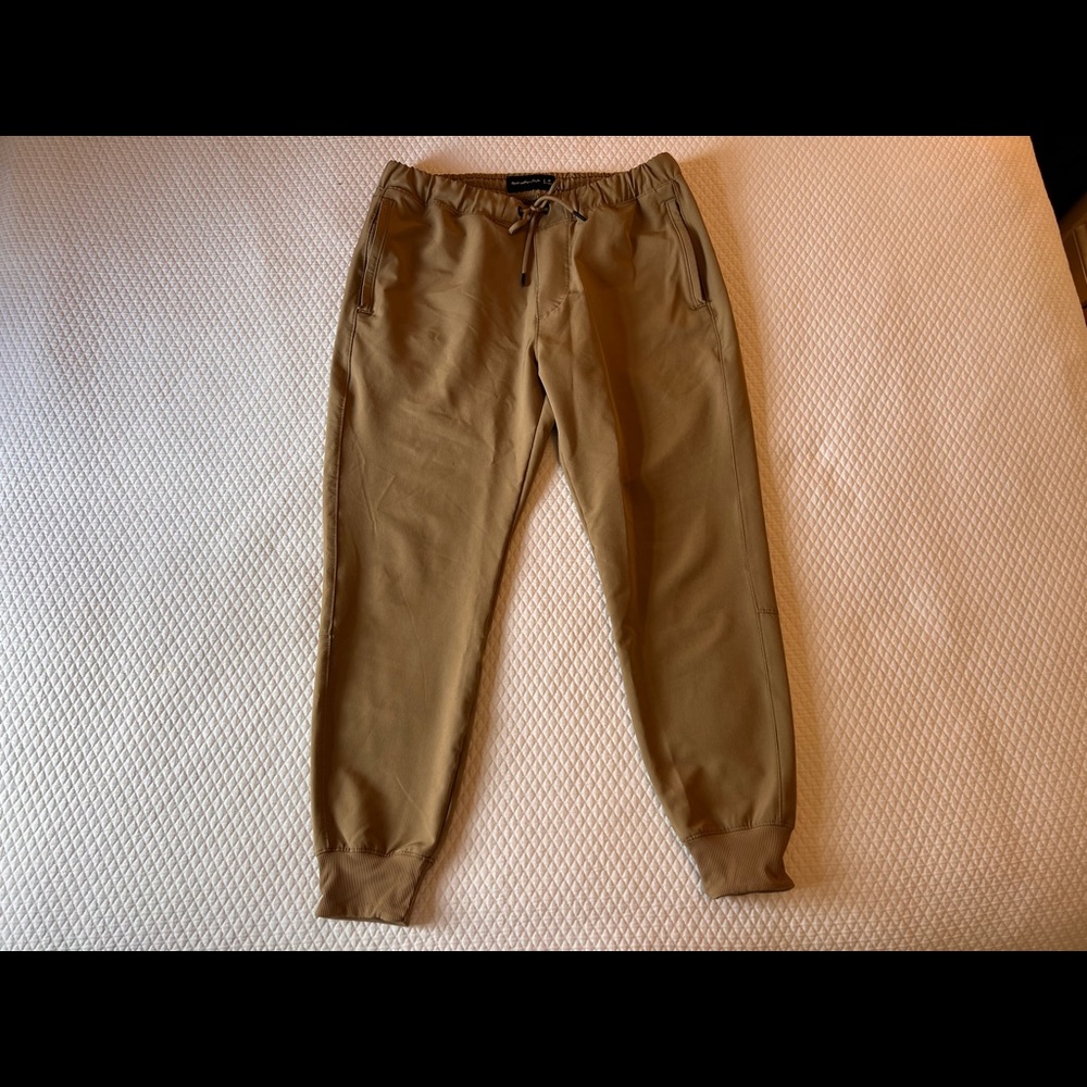 Abercrombie Joggers - Dark Khaki - Medium